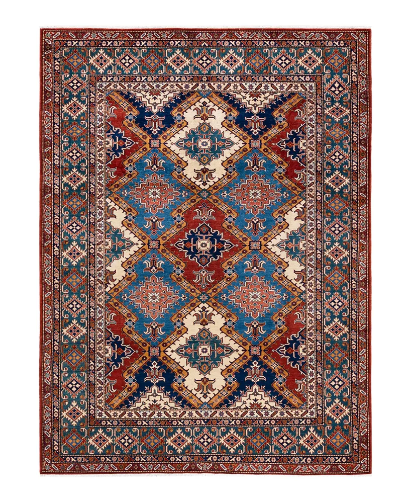 Adorn Hand Woven Rugs Tribal M187364 7'3" x 10' Area Rug