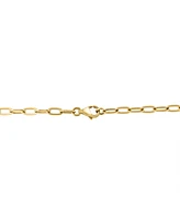 Effy Diamond Pave Open Link 18" Pendant Necklace (1/2 ct. t.w.) in 14k White and Yellow Gold