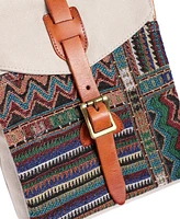 Tsd Brand Four Season Canvas Crossbody Bag