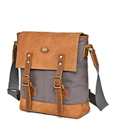 Tsd Brand Valley Oak Canvas Crossbody Bag