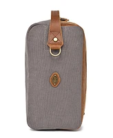 Tsd Brand Valley Oak Canvas Toiletry Bag