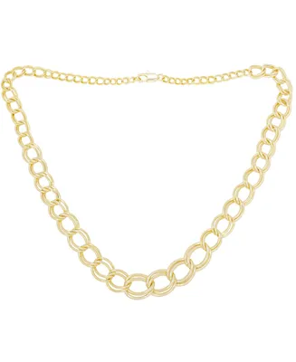 Diamond Accent Graduated Chain Necklace