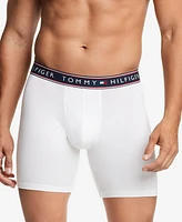 Tommy Hilfiger Men's 3-Pack Cotton Stretch Moisture-Wicking Boxer Briefs