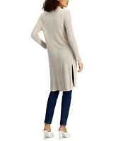 I.n.c. International Concepts Women's Ribbed Cardigan, Created for Macy's