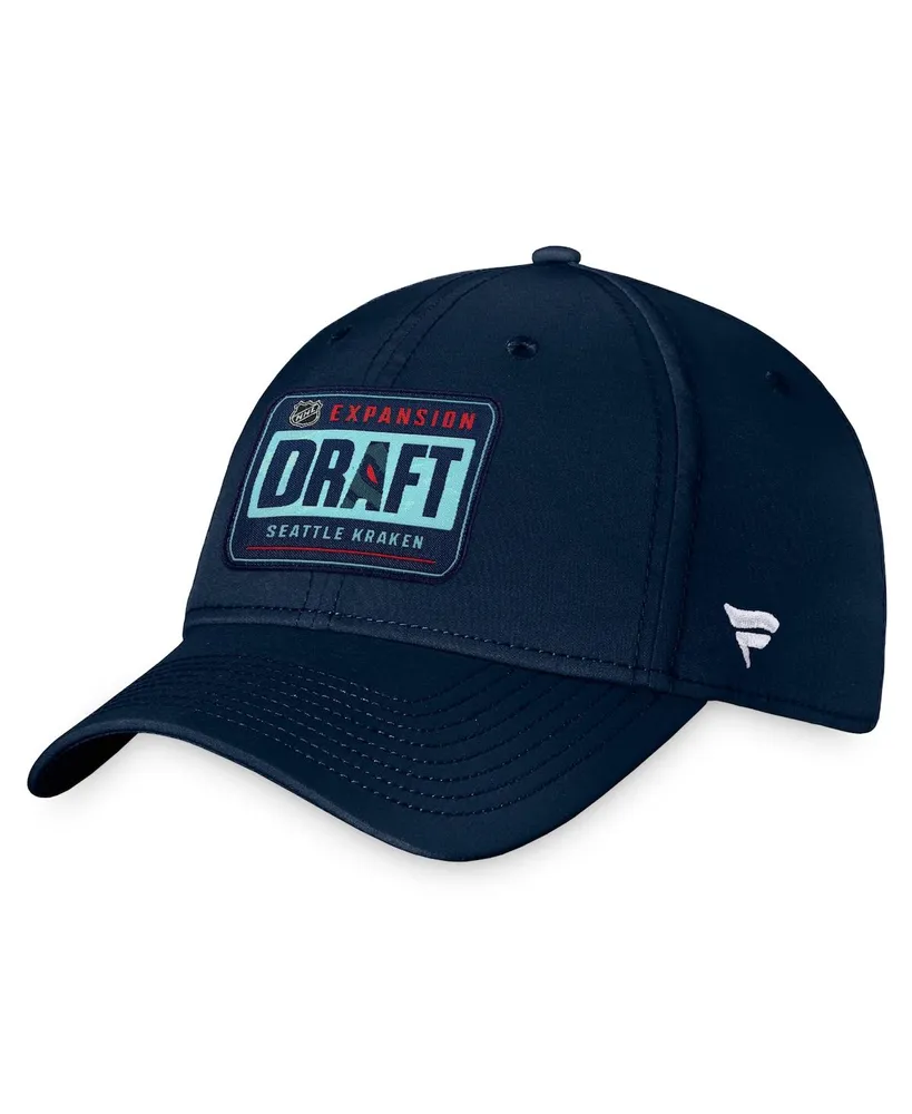 Men's Fanatics Navy Seattle Kraken 2021 Nhl Expansion Draft Flex Hat