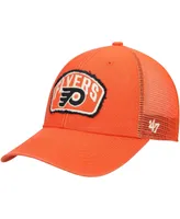 Men's '47 Orange Philadelphia Flyers Cledus Mvp Trucker Snapback Hat