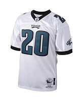 Men's Mitchell & Ness Brian Dawkins White Philadelphia Eagles 2004 Authentic Throwback Retired Player Jersey