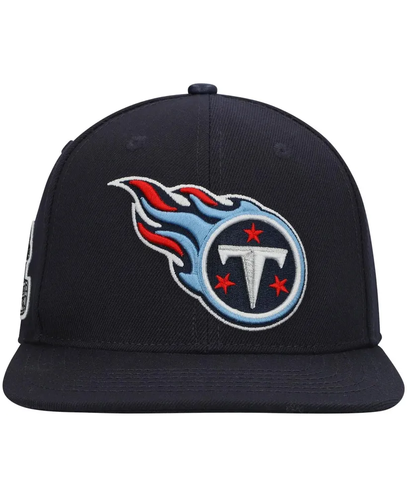 Men's Pro Standard Navy Tennessee Titans Logo Ii Snapback Hat