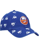 Women's '47 Royal New York Islanders Confetti Clean Up Logo Adjustable Hat