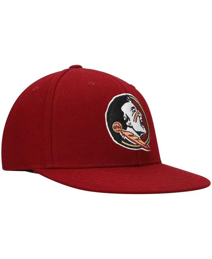 Men's Top of the World Garnet Florida State Seminoles Team Color Fitted Hat