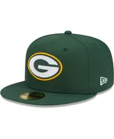 Men's New Era Green Green Bay Packers Patch Up Super Bowl Xxxi 59FIFTY Fitted Hat