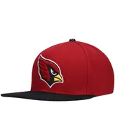 Men's Pro Standard Cardinal, Black Arizona Cardinals 2Tone Snapback Hat