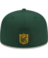 Men's New Era Green Bay Packers City Cluster 59FIFTY Fitted Hat