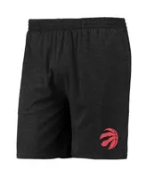 Men's Concepts Sport Black, Red Toronto Raptors T-shirt and Shorts Sleep Set