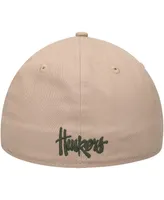 Men's New Era Tan Nebraska Huskers Camel & Rifle 59FIFTY Fitted Hat