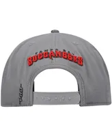 Men's Pro Standard Pewter, Pink Tampa Bay Buccaneers Stars Snapback Hat