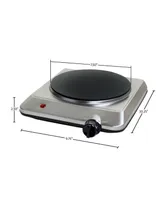 Ovente Electric Infrared Countertop Burner - Silver
