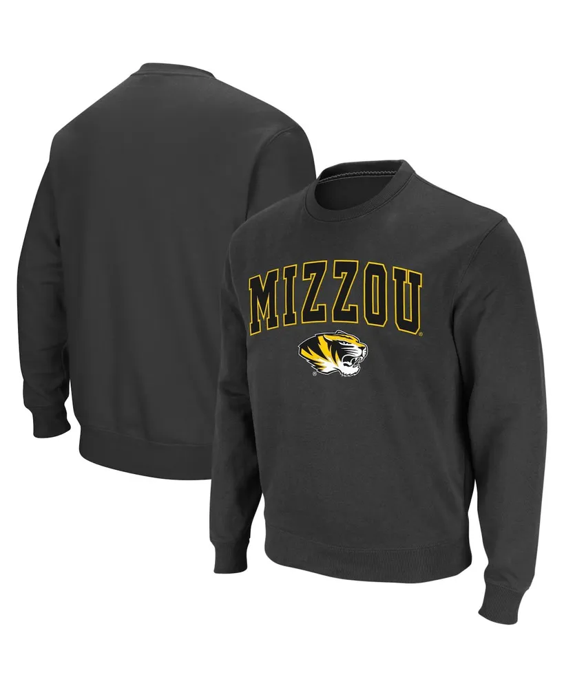 Colosseum Men's Missouri Tigers Arch & Logo Crew Neck Sweatshirt