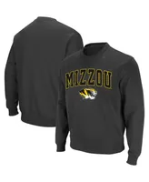 Colosseum Men's Missouri Tigers Arch & Logo Crew Neck Sweatshirt