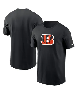 Men's Nike Black Cincinnati Bengals Team Primary Logo T-shirt