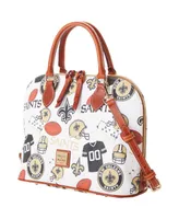 Women's Dooney & Bourke New Orleans Saints Gameday Zip Zip Satchel