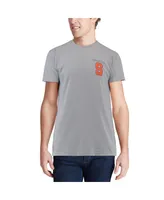 Men's Gray Syracuse Orange Comfort Colors Campus Scenery T-shirt
