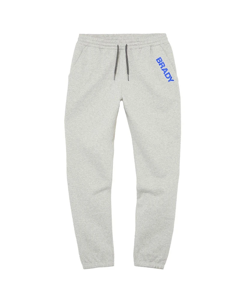 Men's Brady Gray Wordmark Fleece Pants