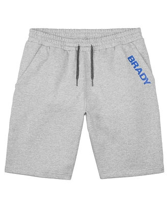 Men's Brady Gray Wordmark Fleece Shorts