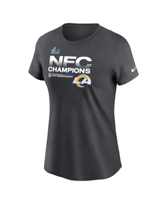 Women's Nike Los Angeles Rams Nfc Champions Trophy Collection T-shirt