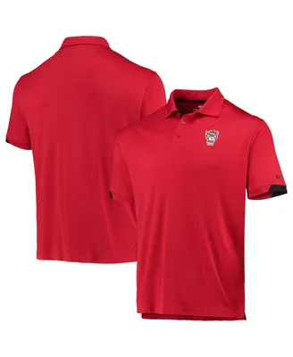 Men's Colosseum Red Nc State Wolfpack Santry Polo Shirt