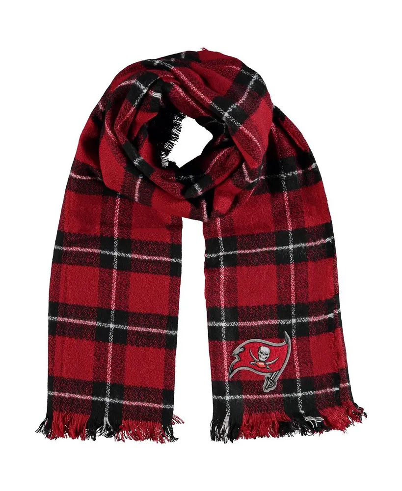 Women's Little Earth Tampa Bay Buccaneers Plaid Blanket Scarf