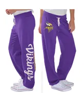 Women's G-iii 4Her by Carl Banks Purple Minnesota Vikings Scrimmage Fleece Pants