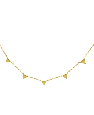 Adornia Triangle Edge Necklace Necklace