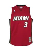 Big Boys Mitchell & Ness Dwyane Wade Red Miami Heat 2005-06 Hardwood Classics Swingman Jersey