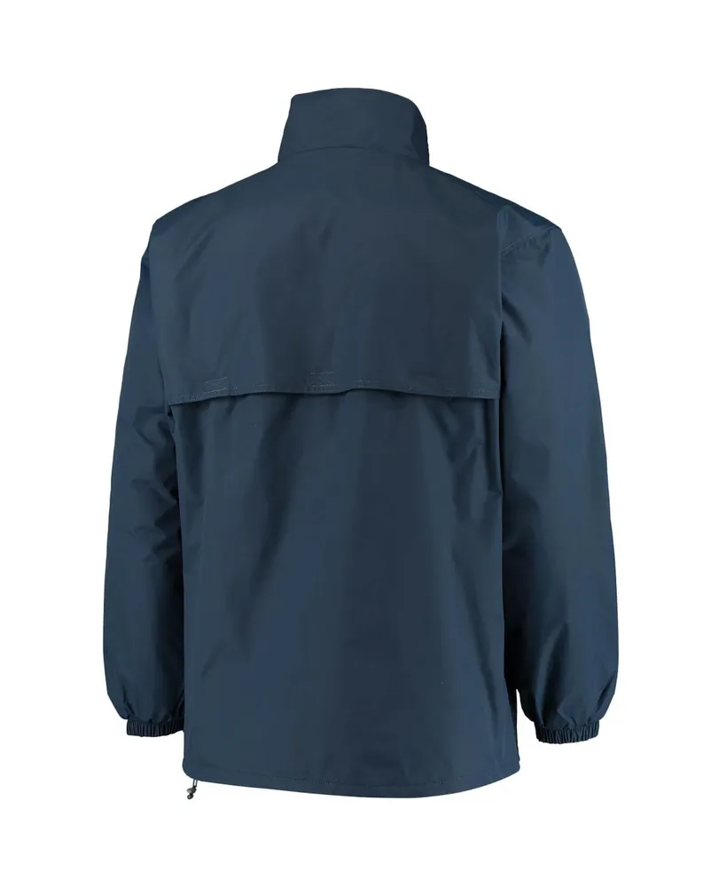 Men's Dunbrooke Navy Chicago Bears Triumph Fleece Full-Zip Jacket
