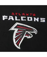 Men's Dunbrooke Black Atlanta Falcons Craftsman Thermal-Lined Full-Zip Hoodie