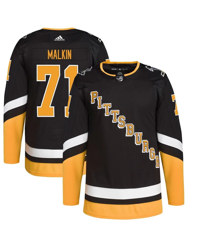 Men's Evgeni Malkin Black Pittsburgh Penguins 2021/22 Alternate Authentic Pro Player Jersey