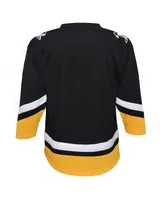 Big Boys Black Pittsburgh Penguins 2021/22 Alternate Replica Jersey