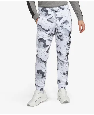 Men's Big and Tall Concealed Camo Fleece Joggers