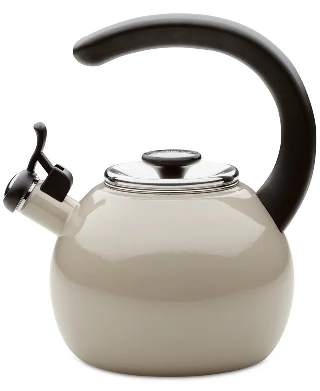 BergHOFF Essentials Lucia 18/10 Stainless Steel Whistle Kettle 2.6 qt.