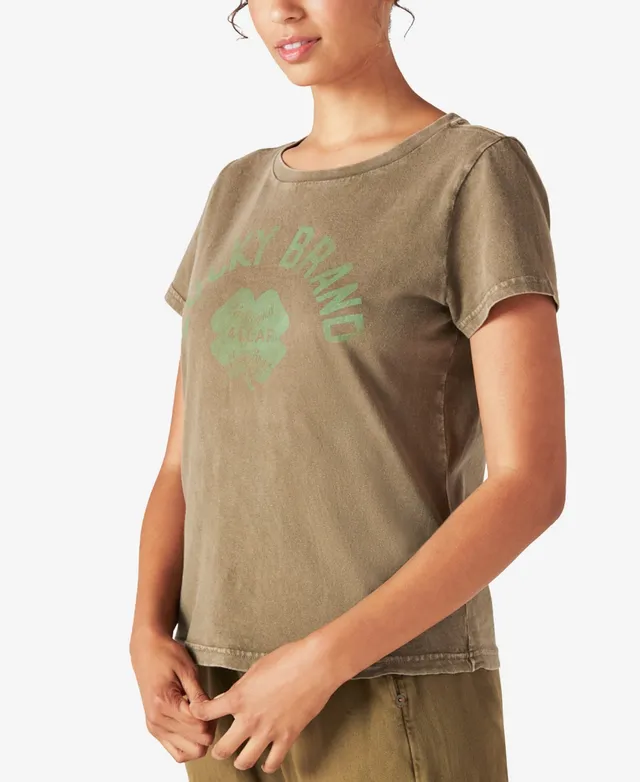 Lucky Brand Cotton Classic Logo T-Shirt