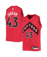 Big Boys Nike Pascal Siakam Red Toronto Raptors 2020/21 Swingman Jersey - Icon Edition