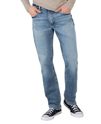Silver Jeans Co. Men's Machray Classic Fit Straight Leg Stretch Jeans