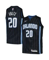 Big Boys Nike Markelle Fultz Black Orlando Magic 2020/21 Swingman Jersey - Icon Edition