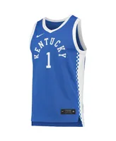 Unisex Nike 1 Royal Kentucky Wildcats Replica Basketball Jersey