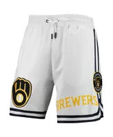 Men's Pro Standard White Milwaukee Brewers Team Logo Shorts