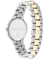 Calvin Klein Two-Tone Stainless Steel Bracelet Watch 32mm