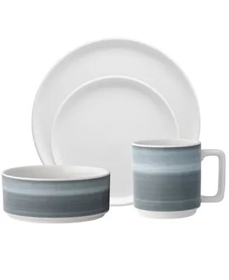 Noritake ColorStax Ombre 4-Piece Place Setting Stax