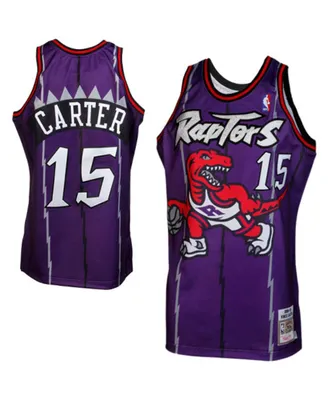 Men's Mitchell & Ness Vince Carter Toronto Raptors 1998-1999 Throwback Authentic Jersey - Purple