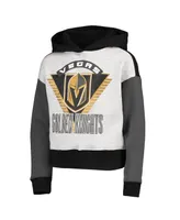 Big Girls Black Vegas Golden Knights Let's Get Loud Pullover Hoodie